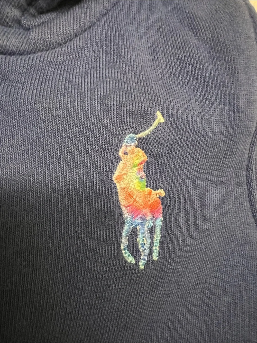 Ralph‎ Lauren Navy Zip Hoodie Toddler 18 Months